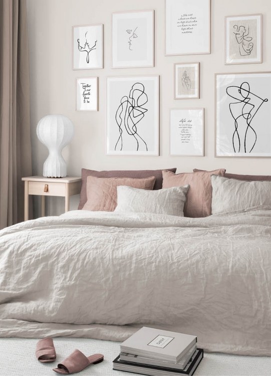 Affiche avec texte et citation Posters de style sobre